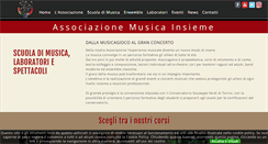 Desktop Screenshot of musica-insieme.net
